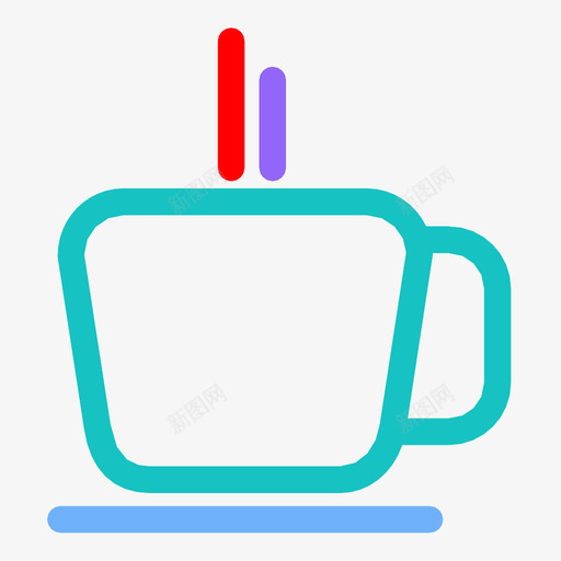 采购产品茶咖啡杯子和碟子图标svg_新图网 https://ixintu.com 咖啡 快速休息 杯子 杯子和碟子 热饮料 茶logo 茶杯 采购产品茶 饮料