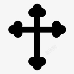 圣十字架十字架救世主宗教节日图标高清图片