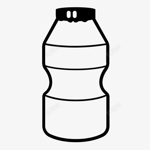 益力多酸奶水图标svg_新图网 https://ixintu.com 健康 塑料 水 牛奶 瓶子 益力多 益生菌 运动 酸奶 饮料 饮料和饮料容器