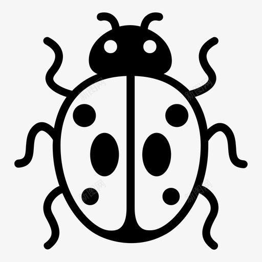 瓢虫迷信自然图标svg_新图网 https://ixintu.com 动物 好运 幸运 幸运的象征 昆虫 瓢虫 生物 自然 迷信 野生动物