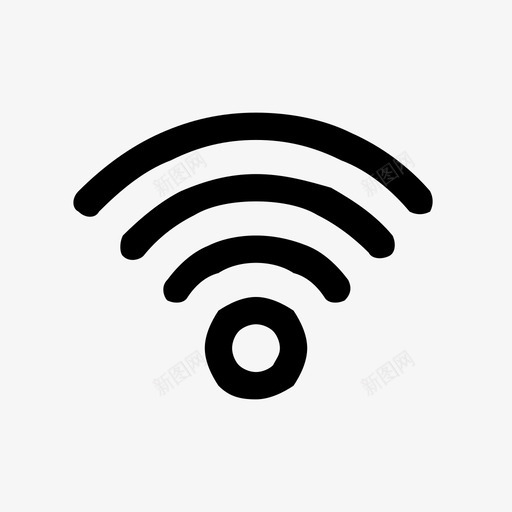 wifi互联网接入多用户图标svg_新图网 https://ixintu.com wifi 互联网接入 多用户 无电缆 无障碍网络 现代方法