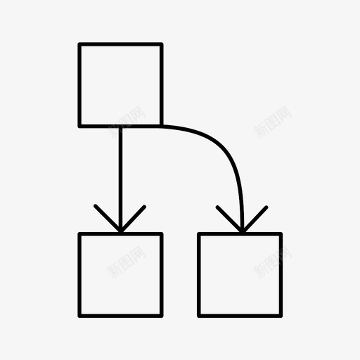 流程图信息图报表图标svg_新图网 https://ixintu.com 信息图 报表 正方形 流程图 统计 趋势