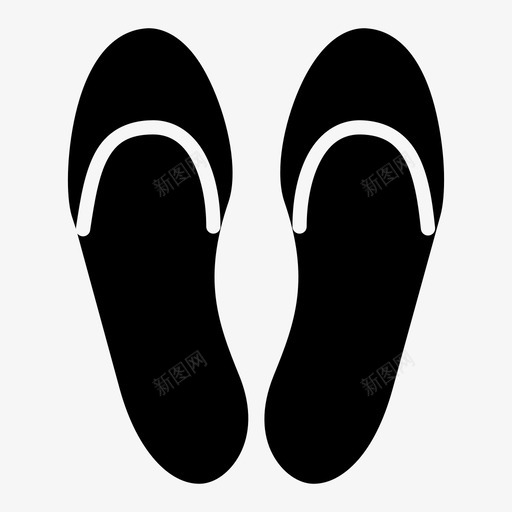 拖鞋骡子运动鞋图标svg_新图网 https://ixintu.com 便鞋 妇女 家居鞋 布和鞋固体卷2 拖鞋 时尚 滑靴 穿着 运动鞋 鞋具 骡子