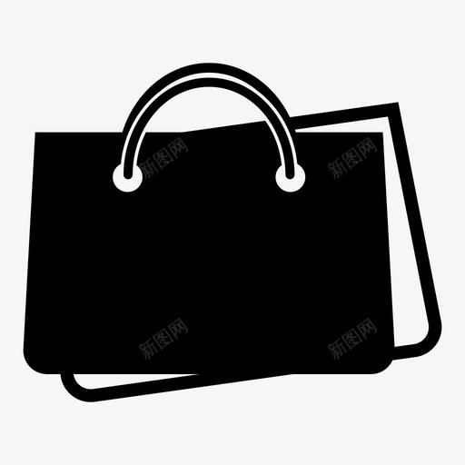 购物袋购物袋图标礼品袋手提袋svg_新图网 https://ixintu.com 手提袋 手袋等 纸袋 购物袋 购物袋图标礼品袋