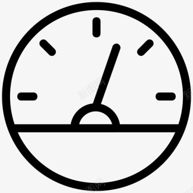 仪表速度测试计时器图标图标