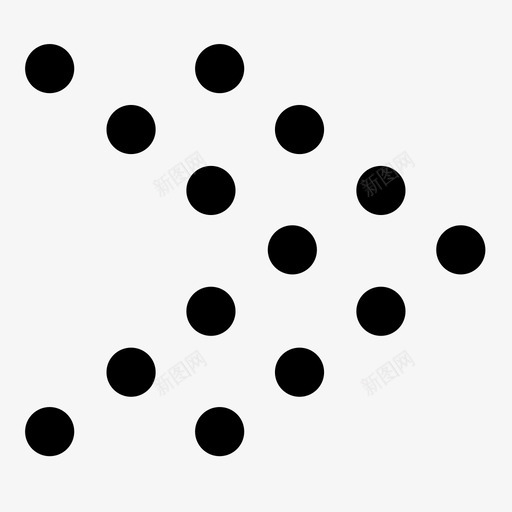箭头右箭头过程图标svg_新图网 https://ixintu.com 右箭头 导航 引导 点 箭头 路径 过程