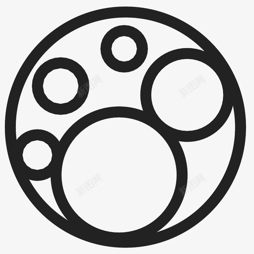 抽象圆vi抽象圆抽象图标svg_新图网 https://ixintu.com 圆设计 抽象圆 抽象圆vi 抽象设计