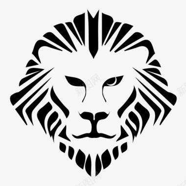 狮子头图标图标