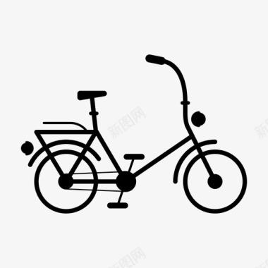 自行车运动锻炼图标图标
