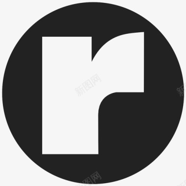 ryze社交标志图标图标