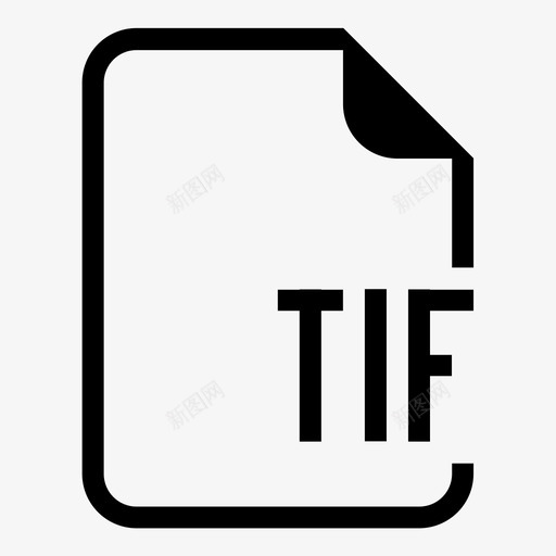 tif文件文档扩展名图标svg_新图网 https://ixintu.com tif文件 保存 扩展名 文件扩展名 文件类型 文档
