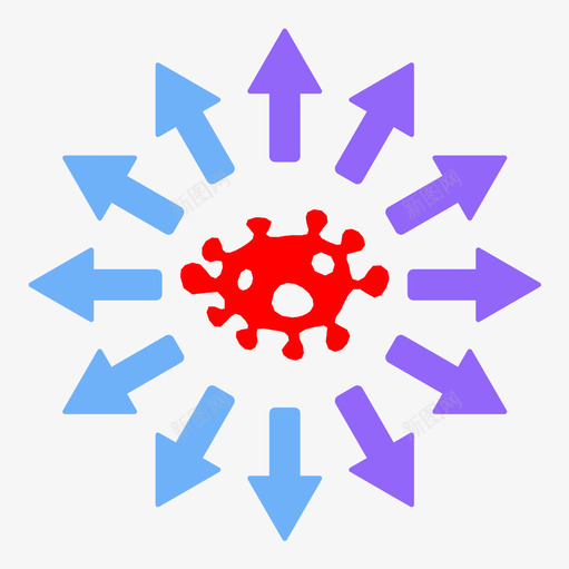 流行病感染信息图图标svg_新图网 https://ixintu.com 传播 信息图 大流行 微生物 感染 有机体 流行病 病毒 紧急情况 辐射