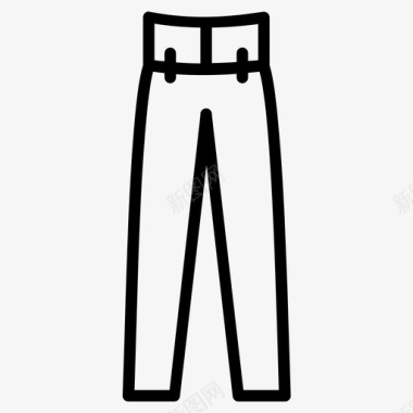 采购产品牛仔裤布料工装裤图标图标