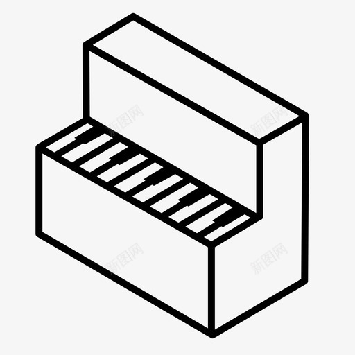 钢琴娱乐钢琴家图标svg_新图网 https://ixintu.com 乐器 娱乐 室内 家具 爱好 等距室内 钢琴 钢琴家 音乐 音响