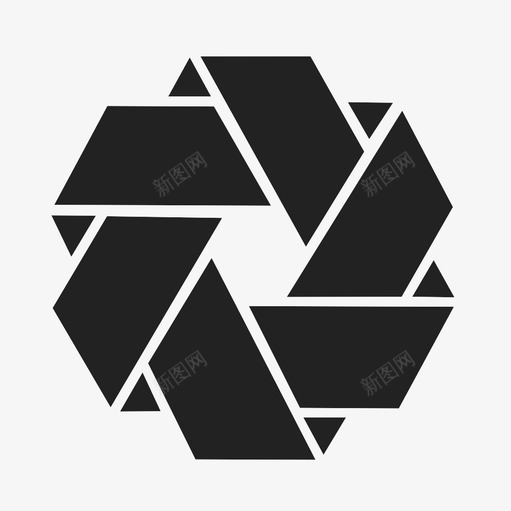 鲁班几何几何图标svg_新图网 https://ixintu.com 六重鲁班 几何 几何设计 鲁班