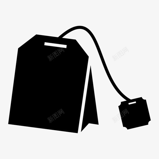 茶包泡茶舒缓图标svg_新图网 https://ixintu.com 咖啡茶 泡茶 淡定 红茶 美味 舒缓 茶包 茶时间 薄荷 饮料