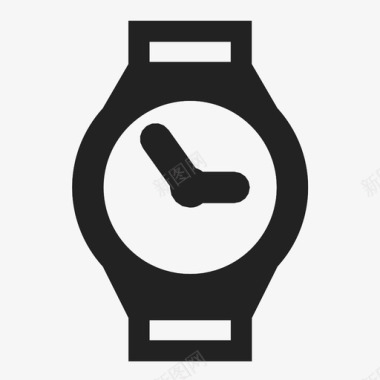 手表模拟时钟滴答器图标图标