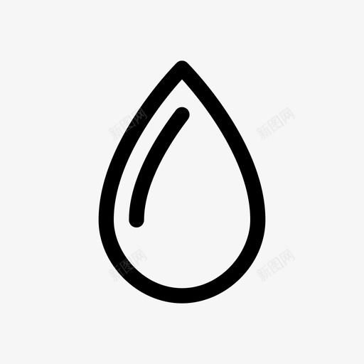 水滴可持续发展电力图标svg_新图网 https://ixintu.com 人类 可持续发展 地球 水滴 环境 生态 电力 绿色 绿色可持续 能源