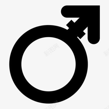 变性女性性取向图标图标