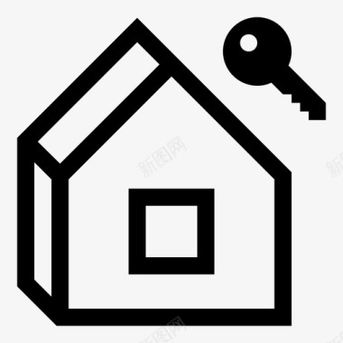 房屋房间住宅图标图标