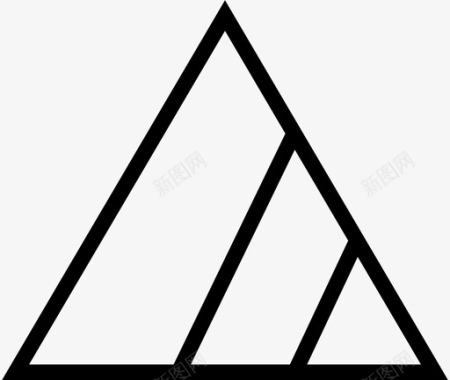 三角熨烫洗衣符号图标图标