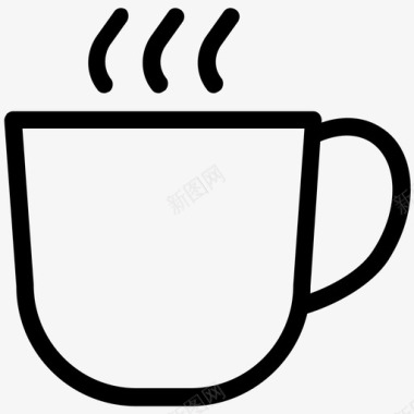 马克杯咖啡一杯茶图标图标