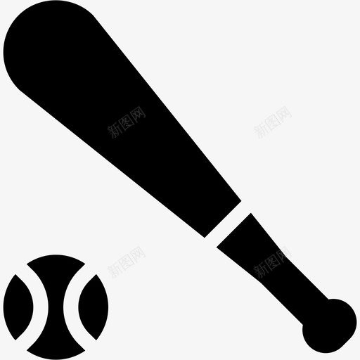 棒球世界大赛运动图标svg_新图网 https://ixintu.com sportssolidicon teeball 世界大赛 全美式 击球 打球 棒球 游戏 球棒 运动
