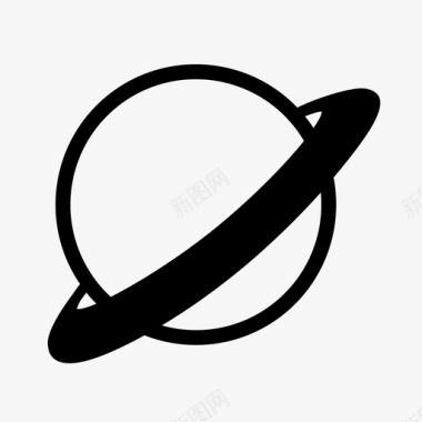 土星轴心美国航天局图标图标