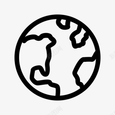 地球国家地理图标图标