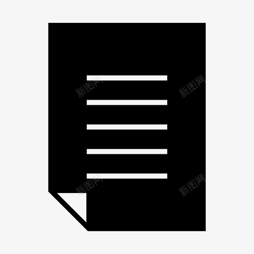 文件文本报表图标svg_新图网 https://ixintu.com 信函 报告 报表 文件 文本 文档 日记 条目 注释 纸张 详细信息