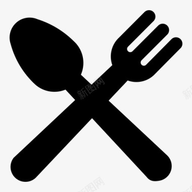 采购产品餐具餐厅刀图标图标