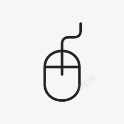 USB显示鼠标显示件办公室图标高清图片