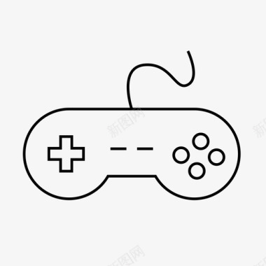 游戏控制器视频游戏复古图标图标