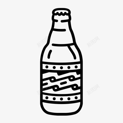 瓶子啤酒食堂图标svg_新图网 https://ixintu.com 啤酒 果汁罐 滗水器 烧瓶 玻璃杯 瓶子 罐子 食堂 饮料