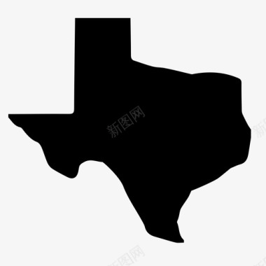 德克萨斯共和党州图标图标