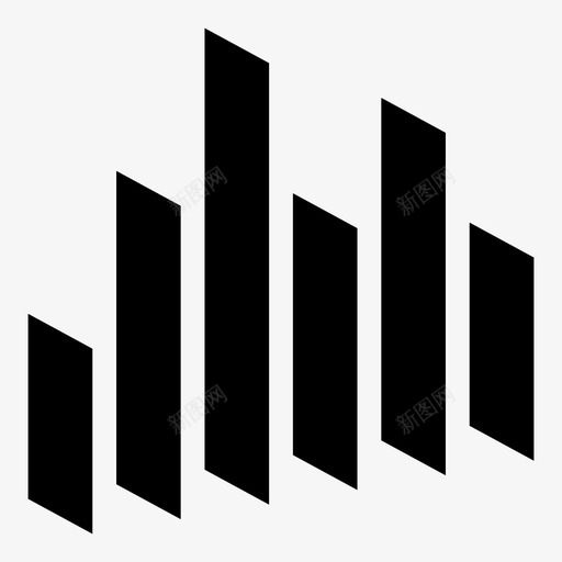 音乐均衡器音乐播放器噪音水平图标svg_新图网 https://ixintu.com 噪音水平 音乐均衡器 音乐播放器