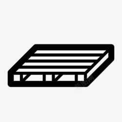 托盘装托盘强度库存图标高清图片