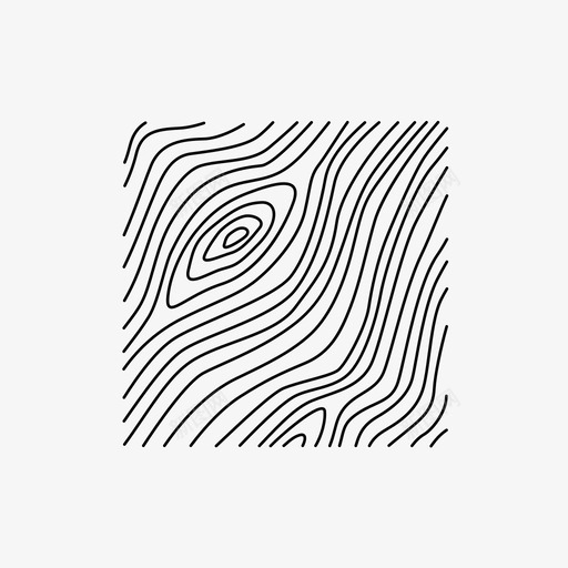 木材纹理线条图标svg_新图网 https://ixintu.com 地形 方形 木材 波浪 纹理 线条 自然 表面