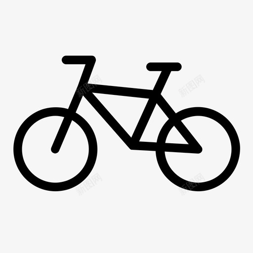 自行车宝马交通工具图标svg_新图网 https://ixintu.com 交通工具 宝马 自行车