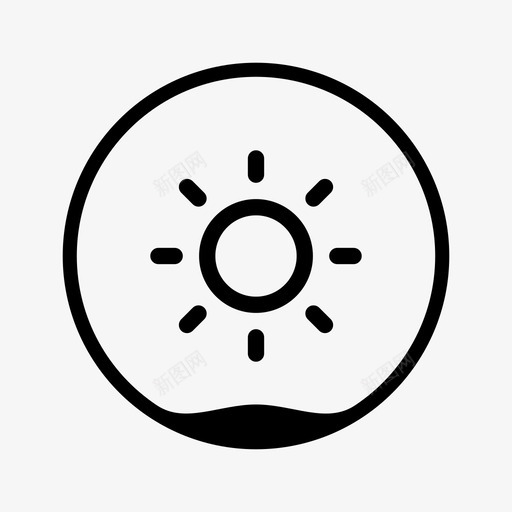 太阳范奇科图标svg_新图网 https://ixintu.com 太阳 范奇科