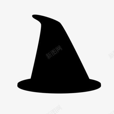 巫师帽巫师女巫图标图标