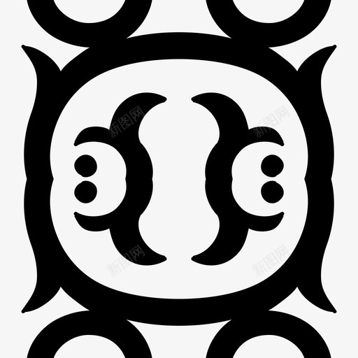 图案圆圈装饰性图标svg_新图网 https://ixintu.com 图案 圆圈 摩洛哥 漩涡 点 花卉 装饰性
