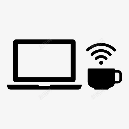 网吧宇宙远程工作图标svg_新图网 https://ixintu.com 分析 咖啡 宇宙 最新技术 热点 移动 笔记本电脑 网吧 计划 远程工作
