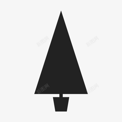 圣诞树胶带采购员图标svg_新图网 https://ixintu.com 图表 圣诞树 圣诞节 森林 胶带 装订 计划 采购员