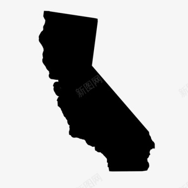 加利福尼亚州图标图标