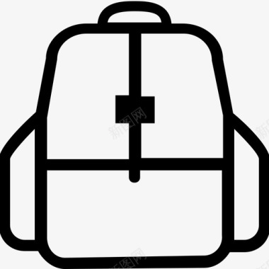 背包旅游服务图标图标