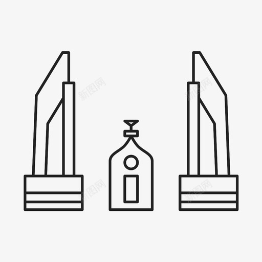 民主纪念碑图标svg_新图网 https://ixintu.com 民主纪念碑