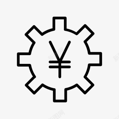cog贸易工具和设置图标图标