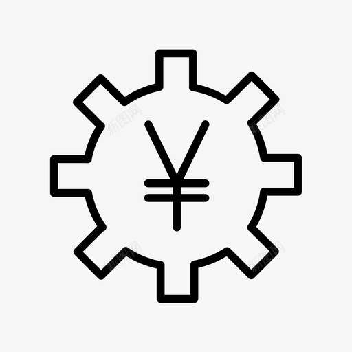 cog贸易工具和设置图标svg_新图网 https://ixintu.com cog 工具和设置 财务 贸易 选项 配置 银行和财务卷2 首选项 齿轮