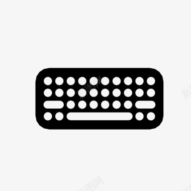 键盘电脑配件电脑键盘图标图标